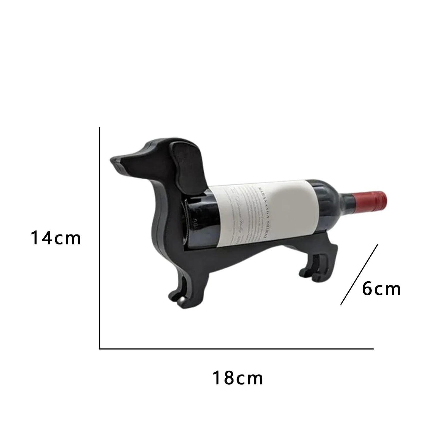 Dachshund Wine Rack Holder